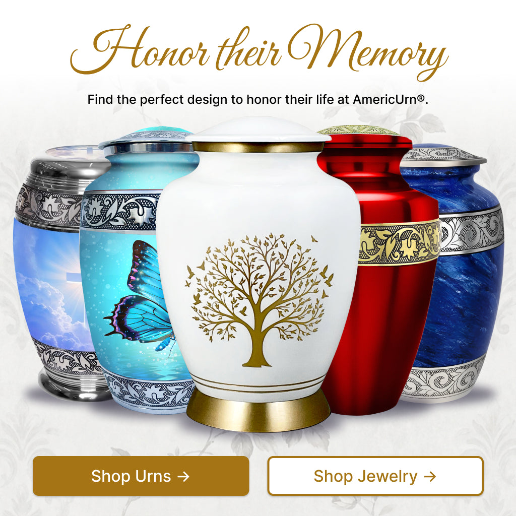 Ornate Tree of Life Motif Urn