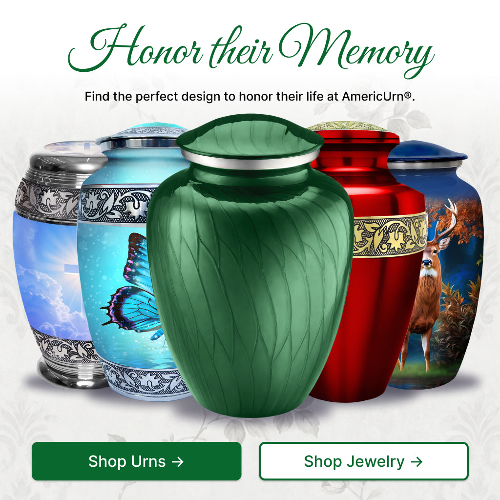 Serenity Curve Pearl Urn