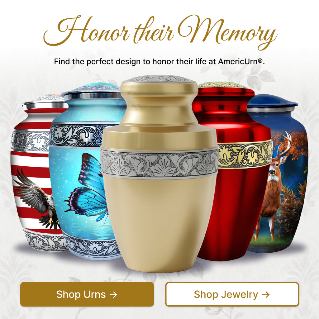 Serene Grecian Cremation Urn