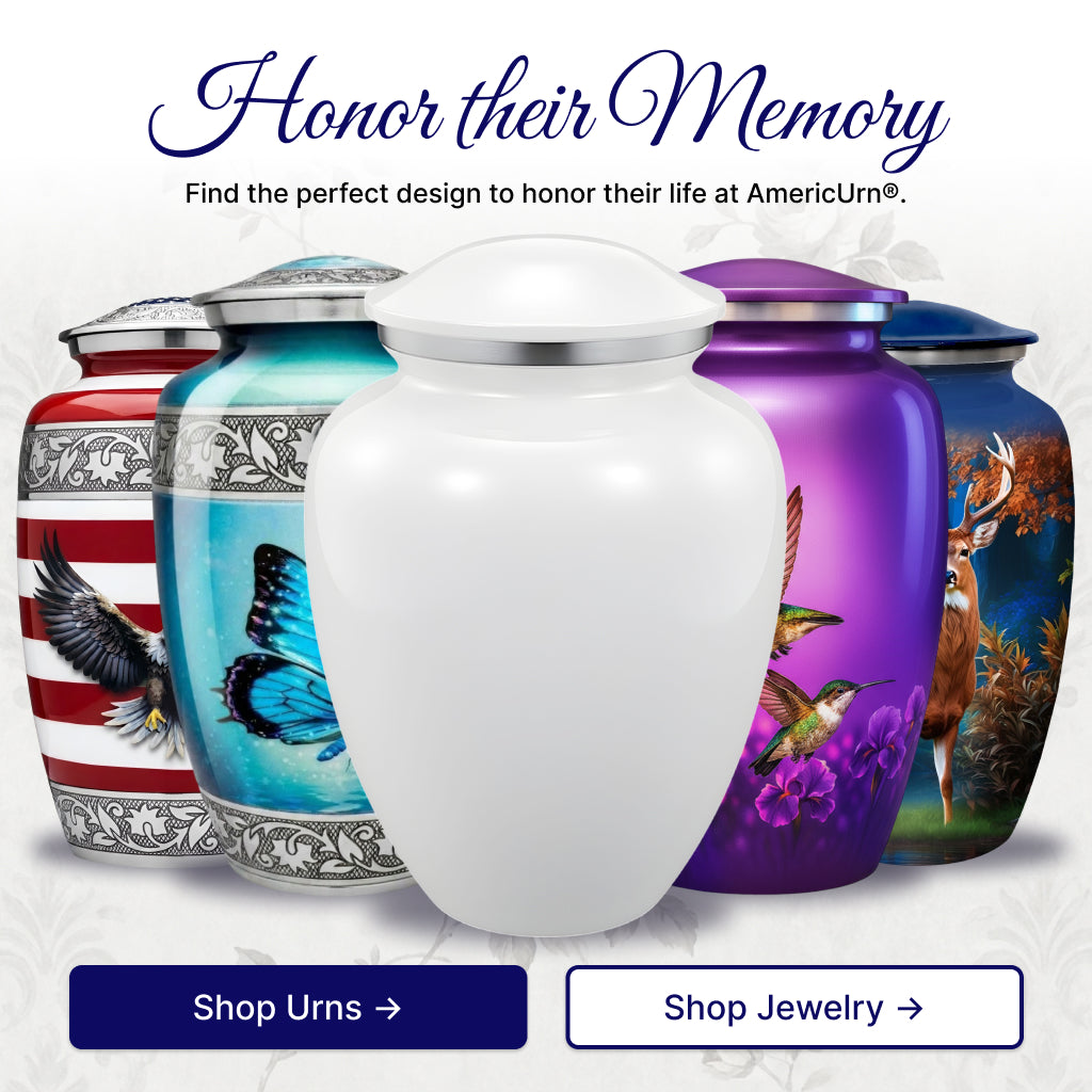 Serenity Curve Plain Urn