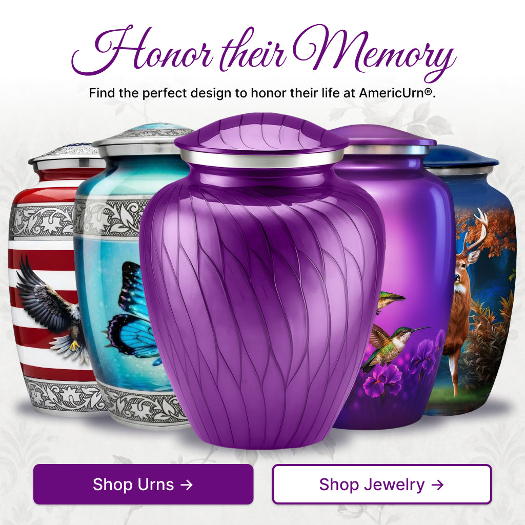 Serenity Curve Pearl Urn