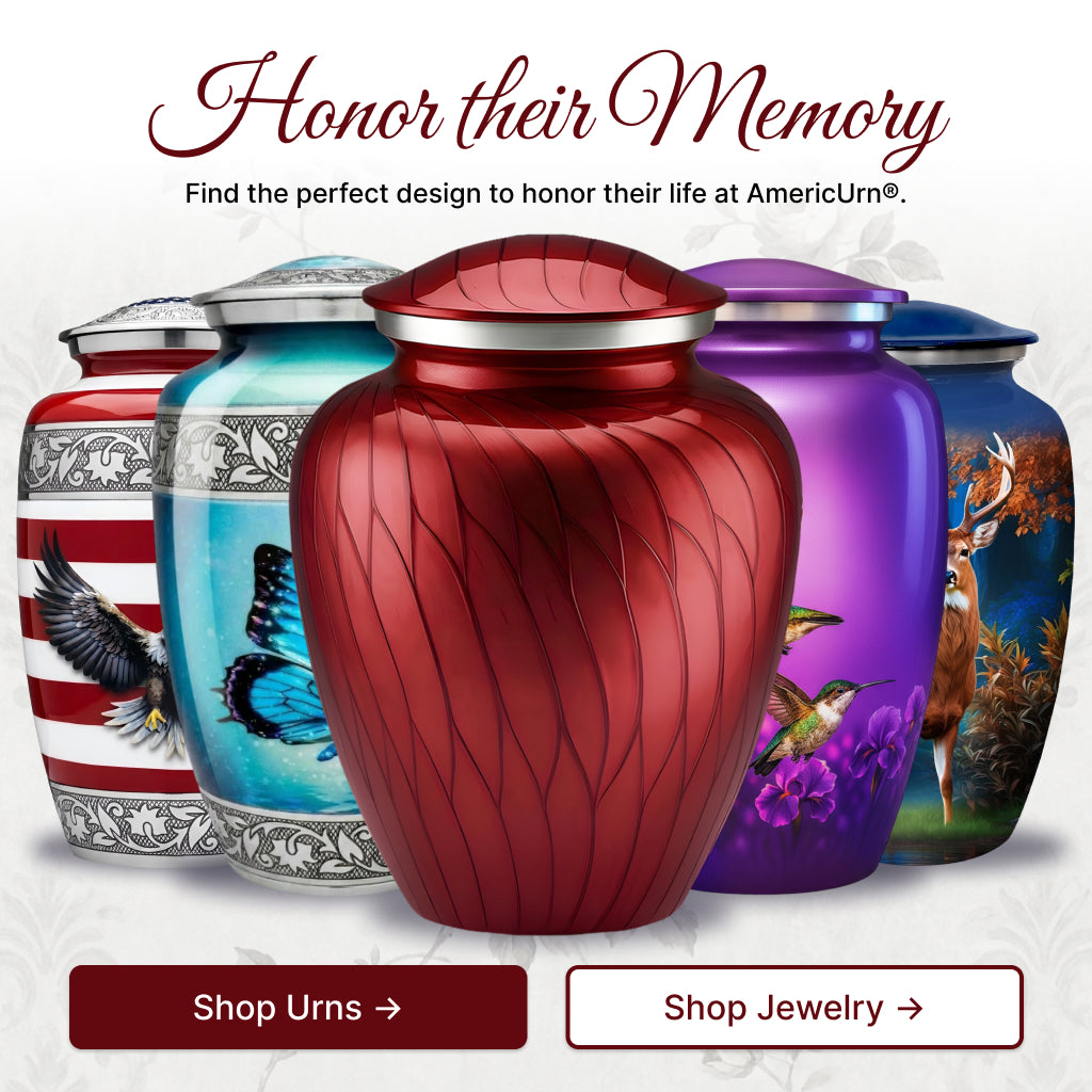 Serenity Curve Pearl Urn