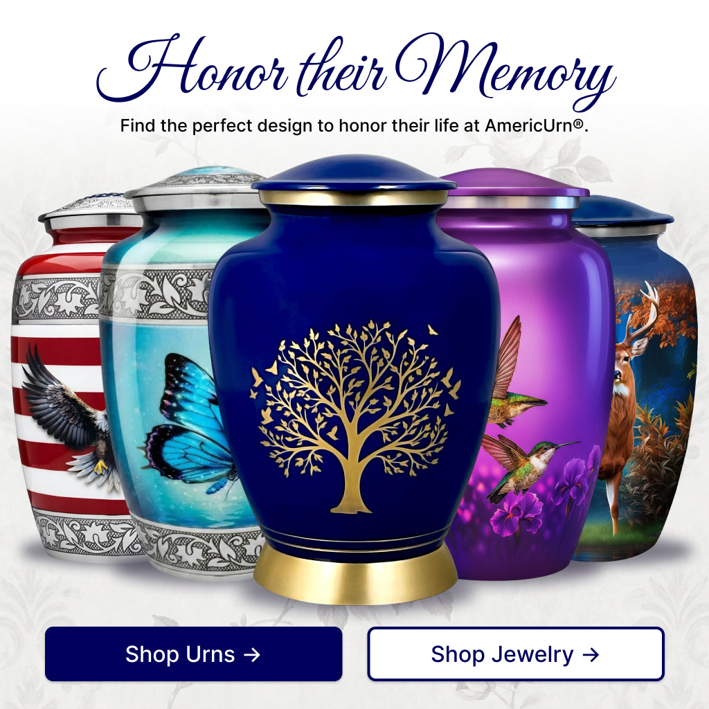 Ornate Tree of Life Motif Urn