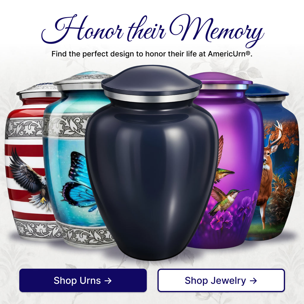 Serenity Curve Plain Urn