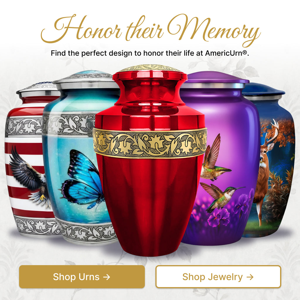 Engraved Grecian Cremation Urn