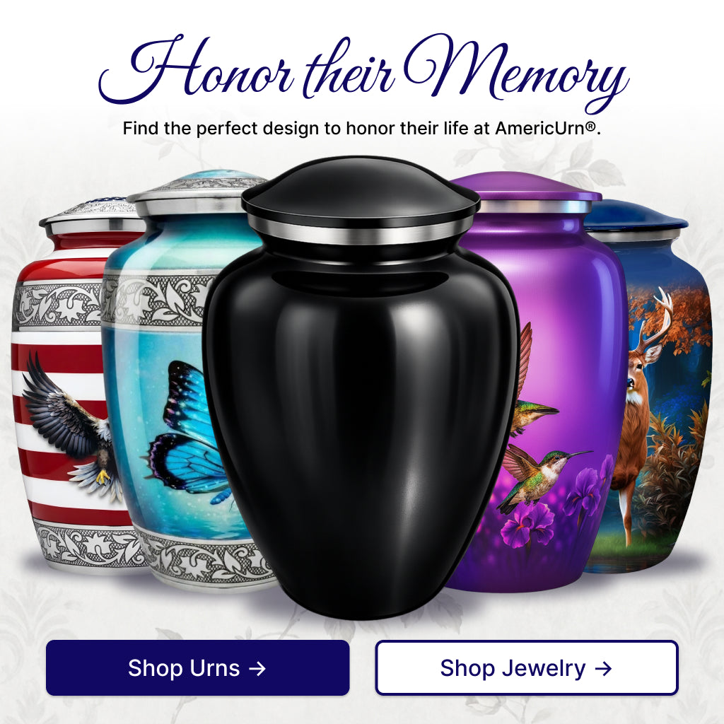 Serenity Curve Plain Urn