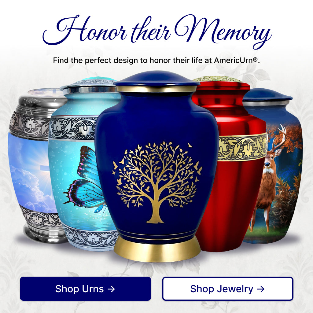 Ornate Tree of Life Motif Urn