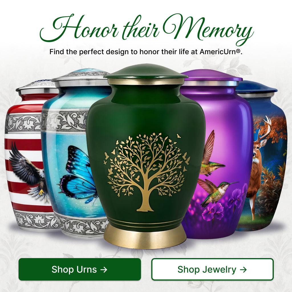Ornate Tree of Life Motif Urn