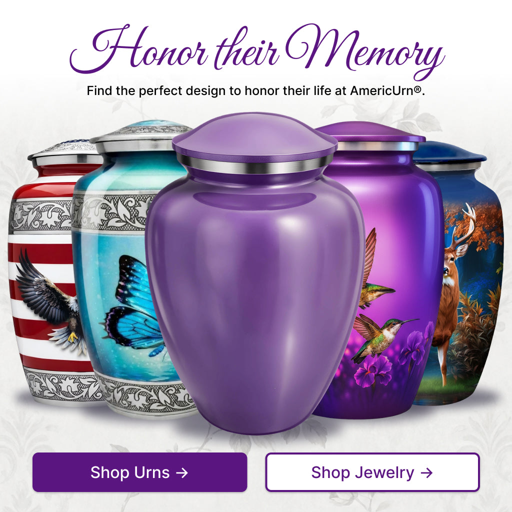 Serenity Curve Plain Urn