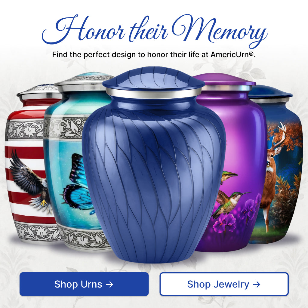 Serenity Curve Pearl Urn