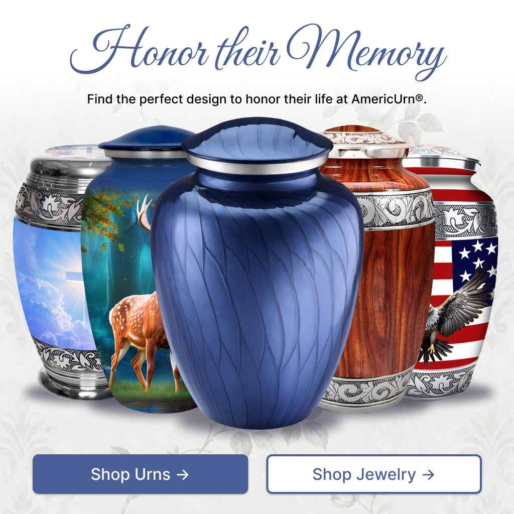 Serenity Curve Pearl Urn