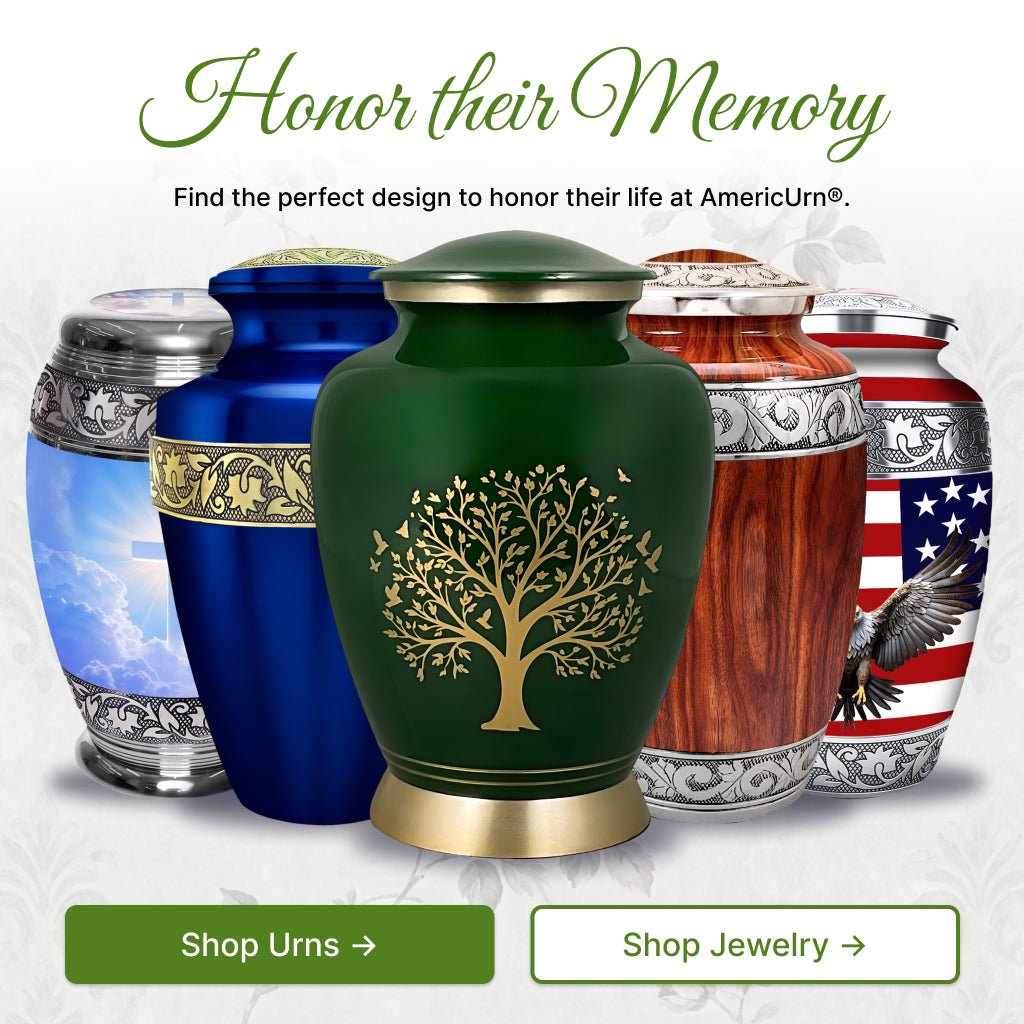 Ornate Tree of Life Motif Urn