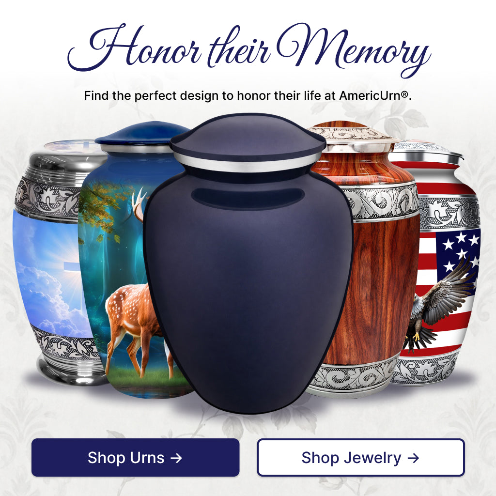 Serenity Curve Plain Urn