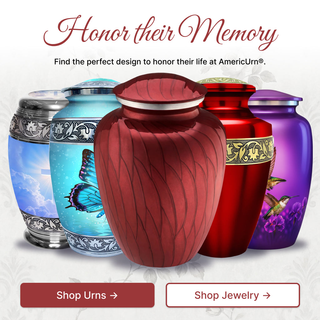 Serenity Curve Pearl Urn