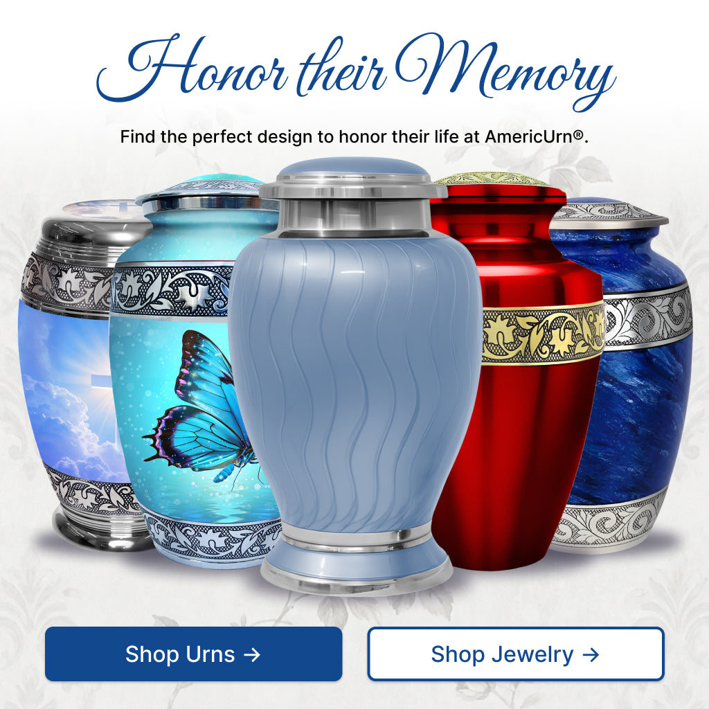 Vibrant Hotep Cremation Urn