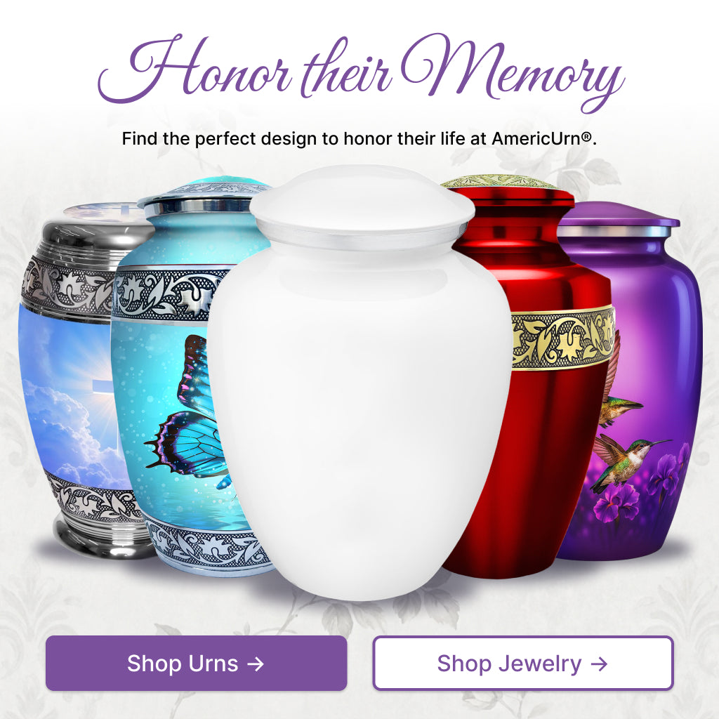 Serenity Curve Plain Urn