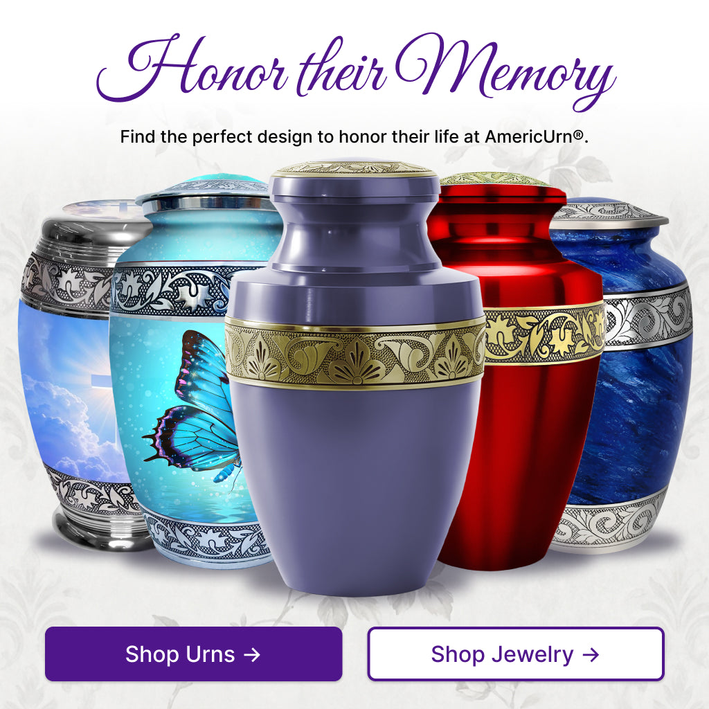 Radiant Grecian Cremation Urn