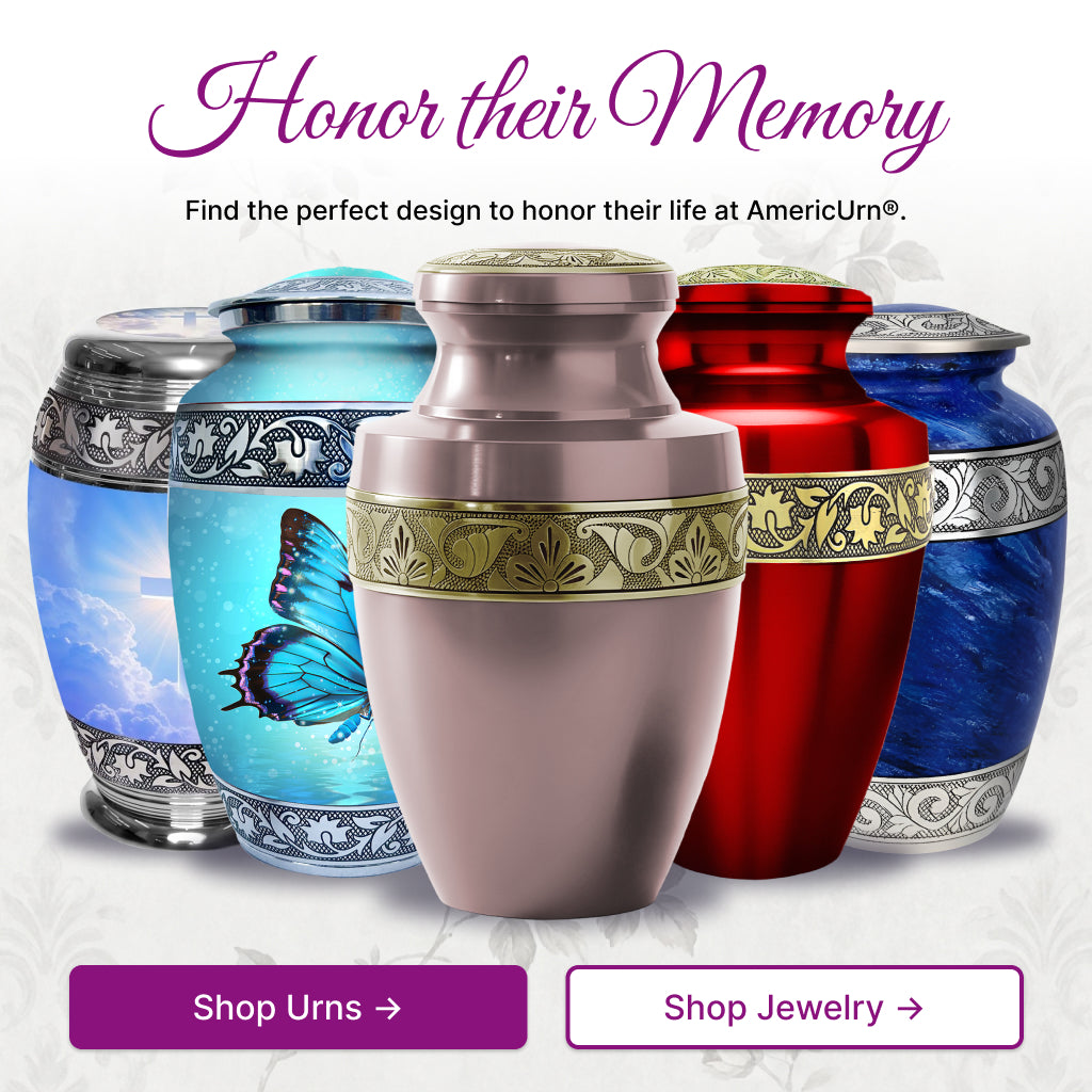 Radiant Grecian Cremation Urn