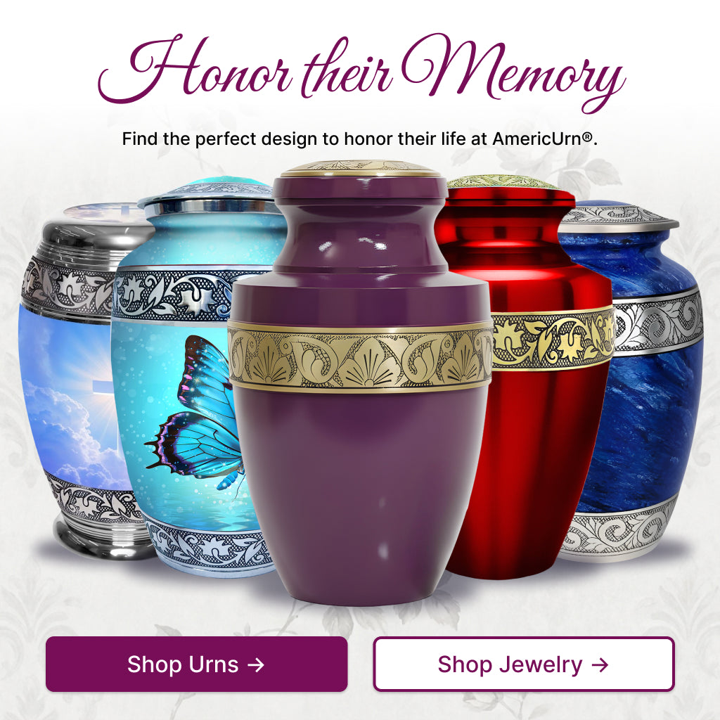 Radiant Grecian Cremation Urn