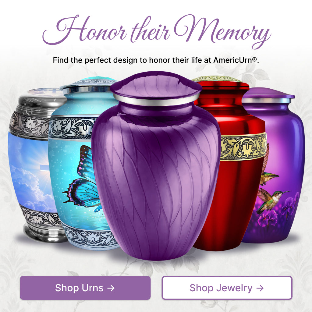 Serenity Curve Pearl Urn