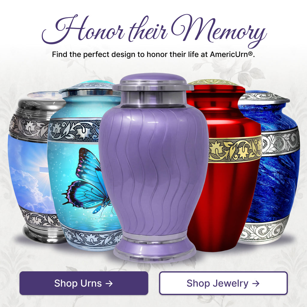 Elegant Hotep Cremation Urn