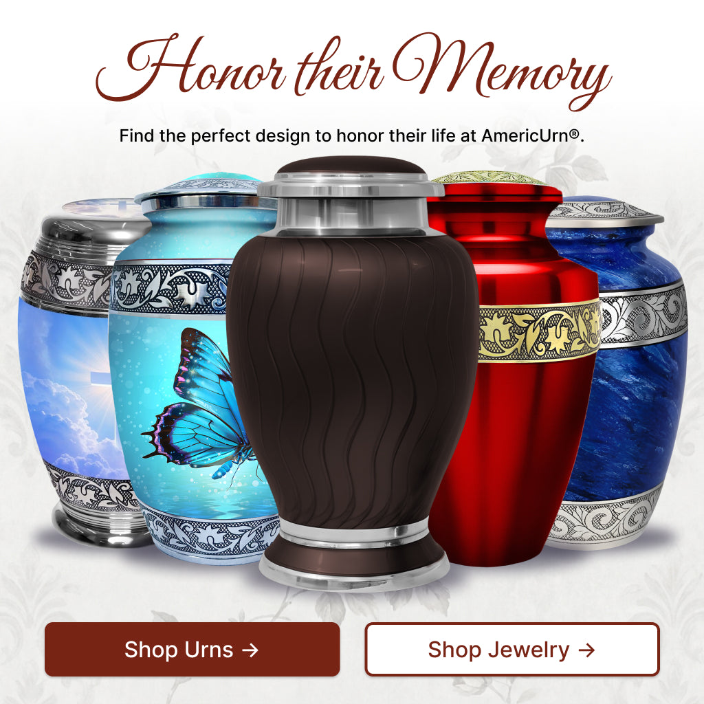 Minimalistic Hotep Cremation Urn
