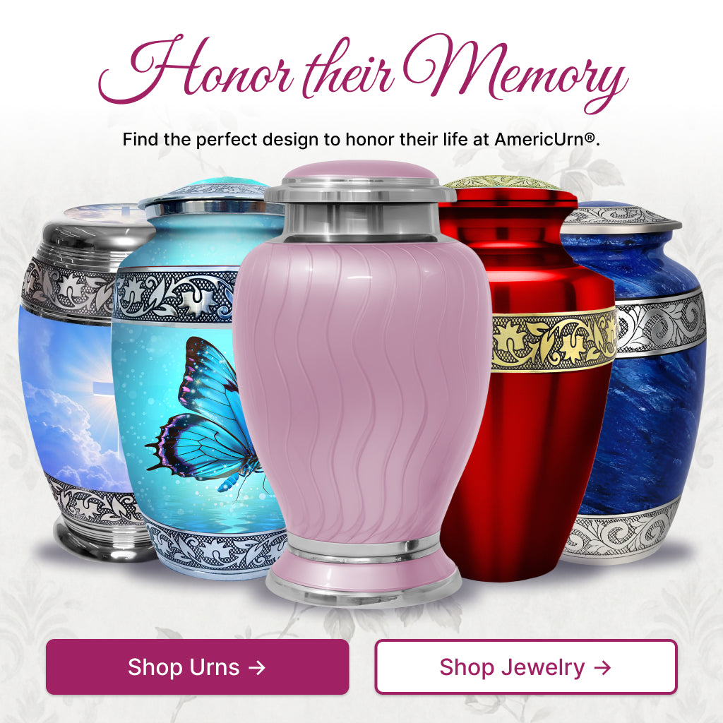 Vibrant Hotep Cremation Urn