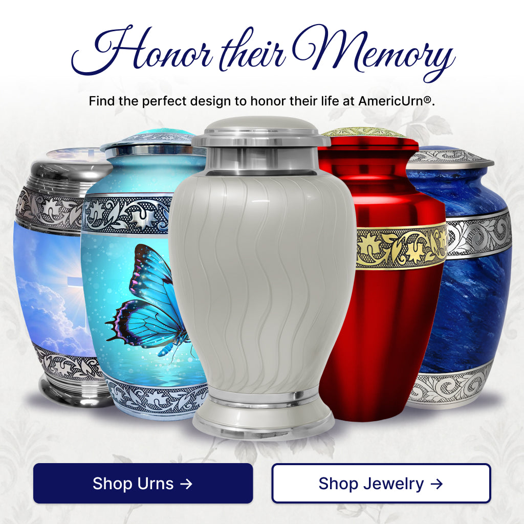 Minimalistic Hotep Cremation Urn