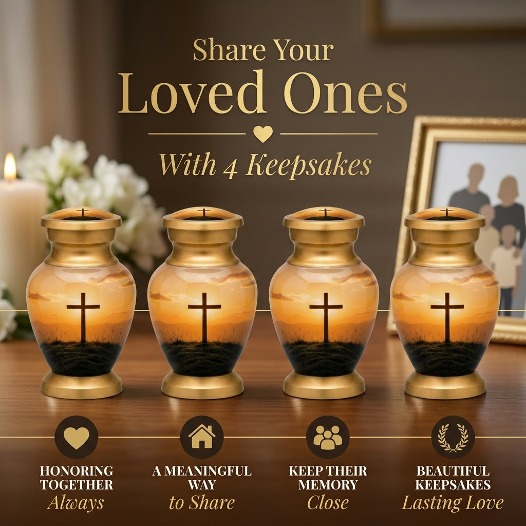 Cross Cremation Urn