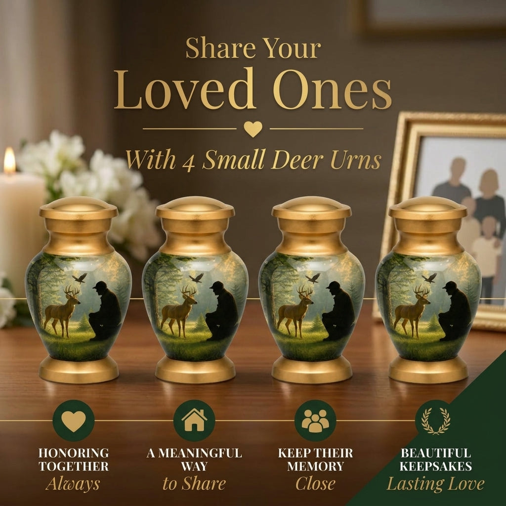 Deer Cremation Urn