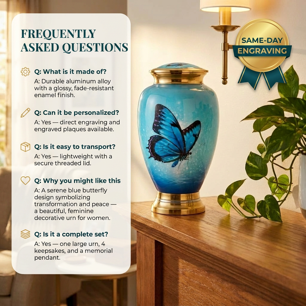 Butterfly Cremation Urn
