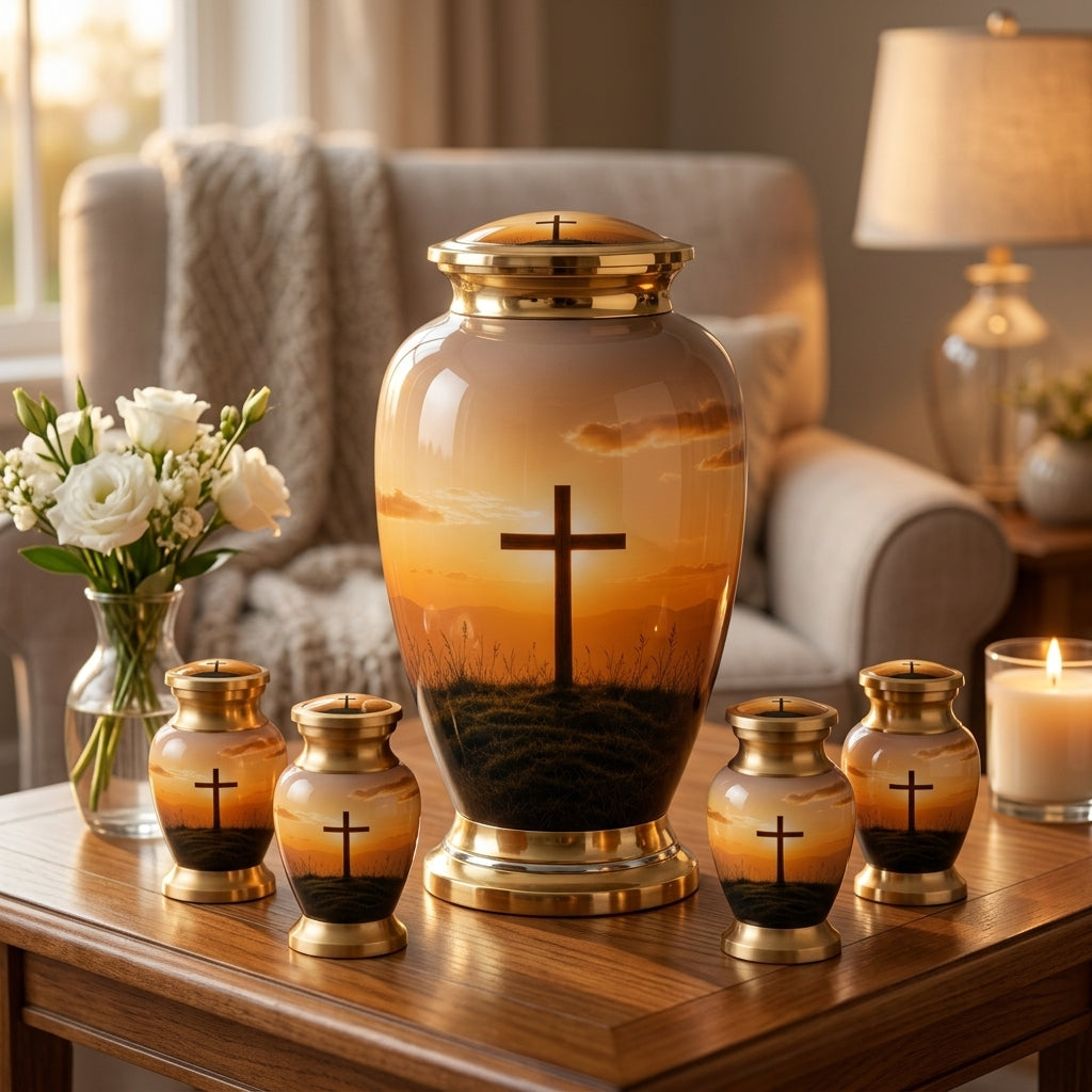 Cross Cremation Urn