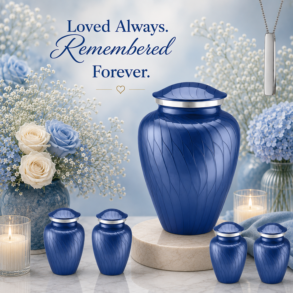 Serenity Curve Pearl Urn