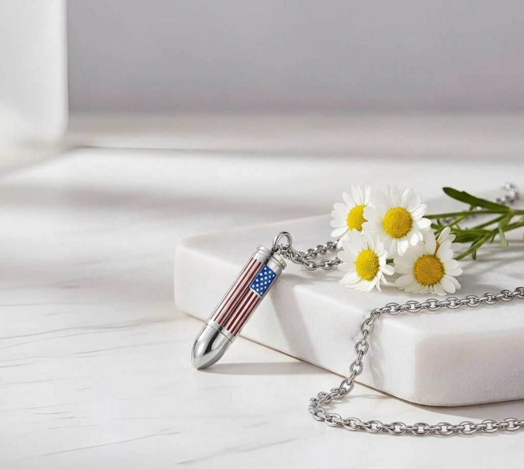 Bullet Keepsake Necklace