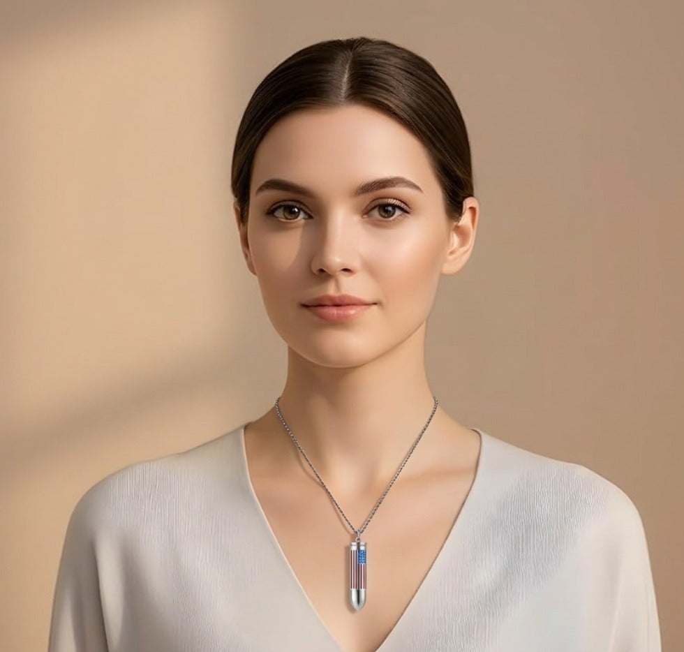 Bullet Keepsake Necklace