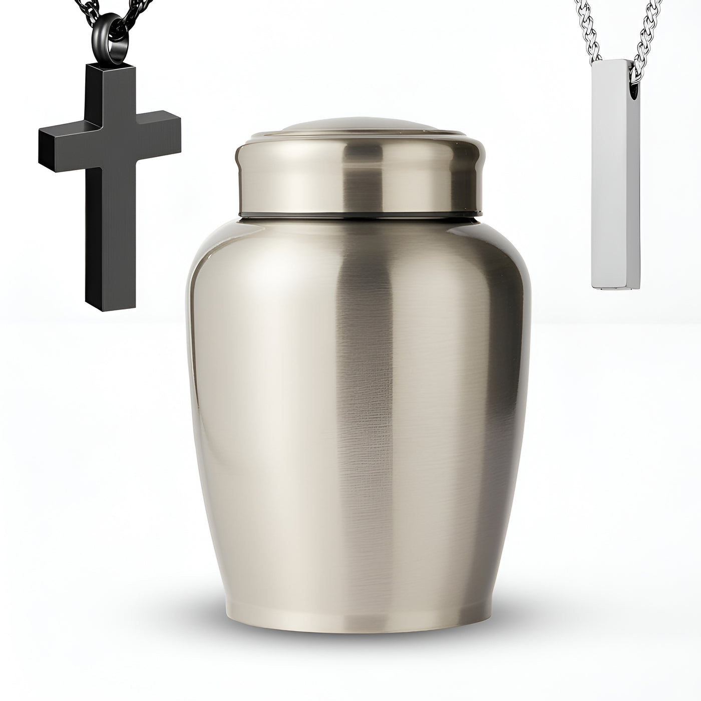 Stainless Steel Cremation Urn Set