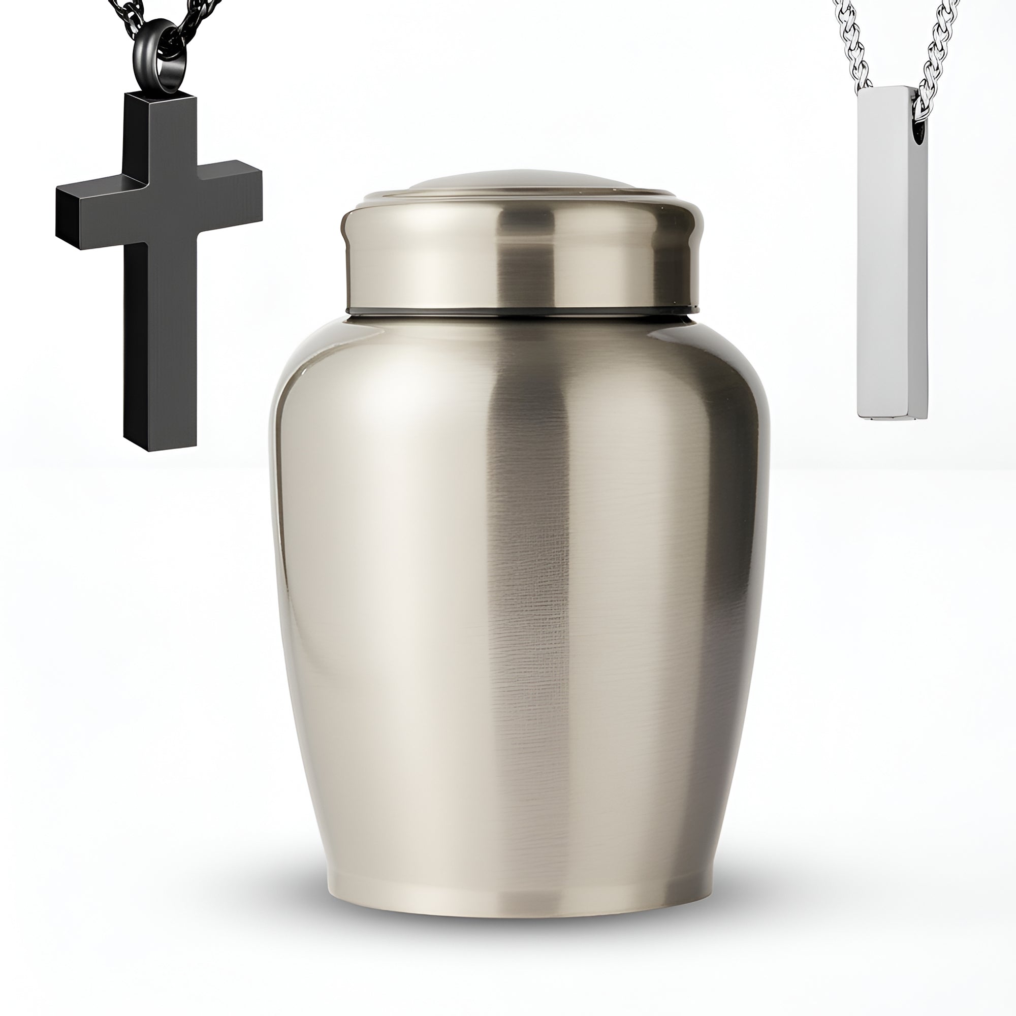 Stainless Steel Cremation Urn Set