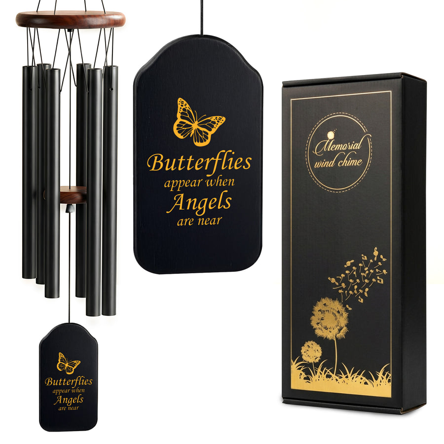 Black Memorial Wind Chime