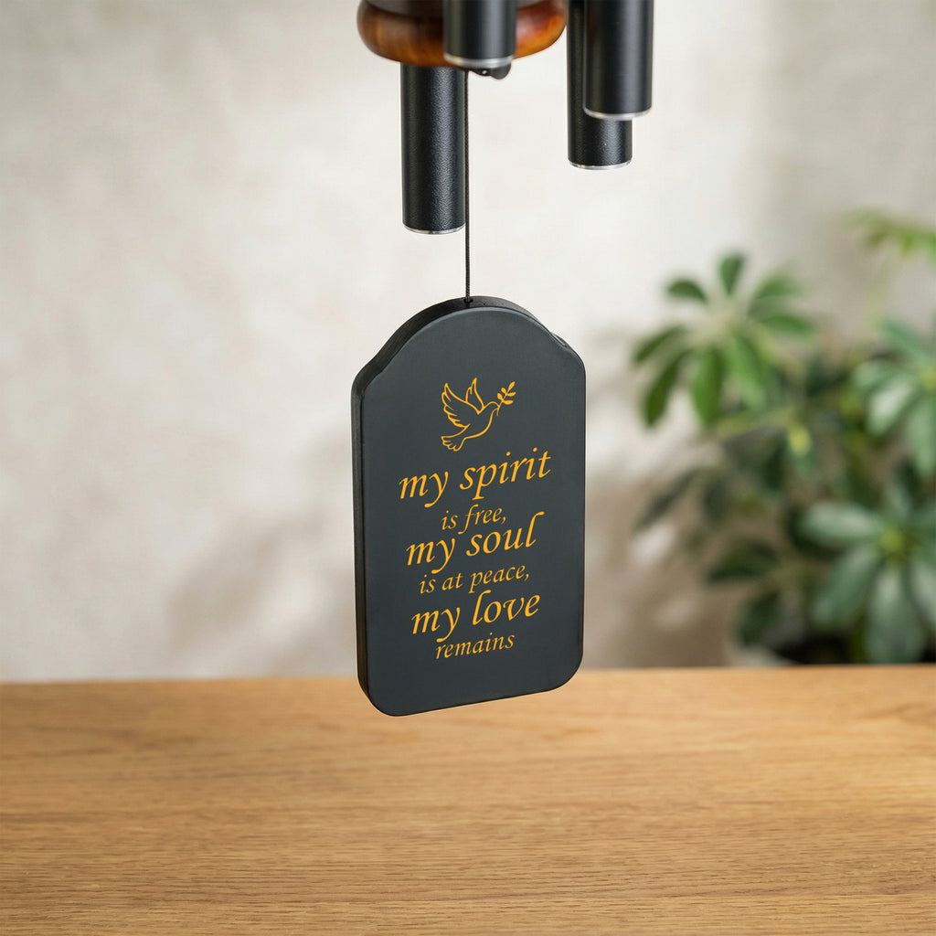 Black Memorial Wind Chime