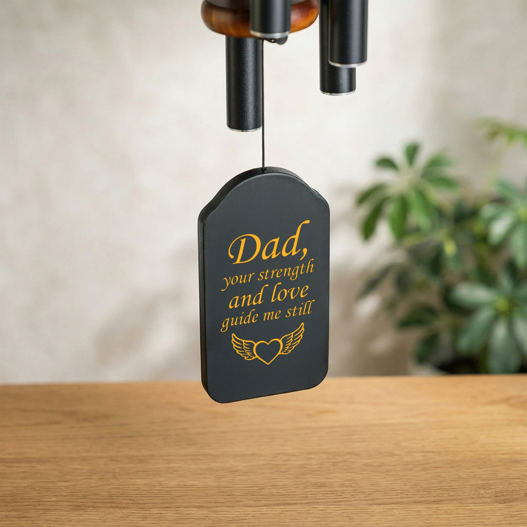 Black Memorial Wind Chime