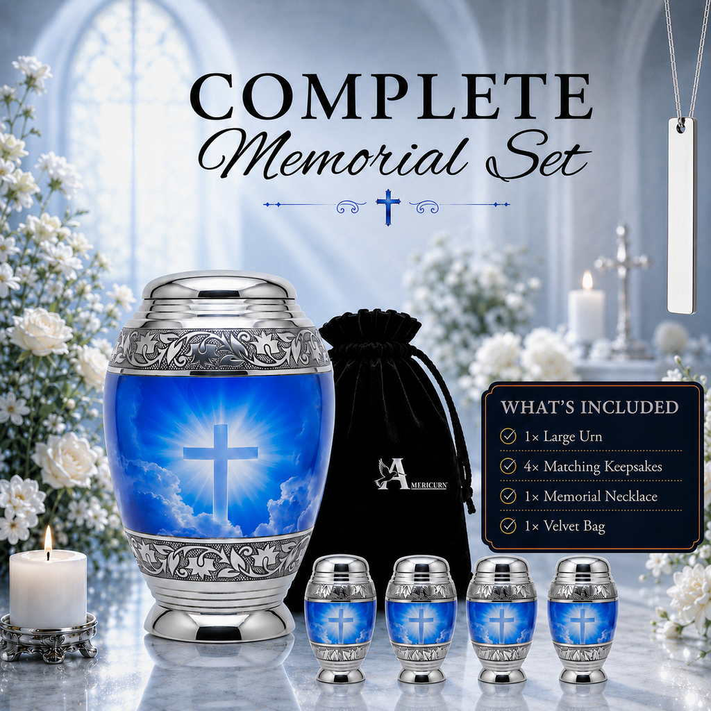 Cross Cremation Urn