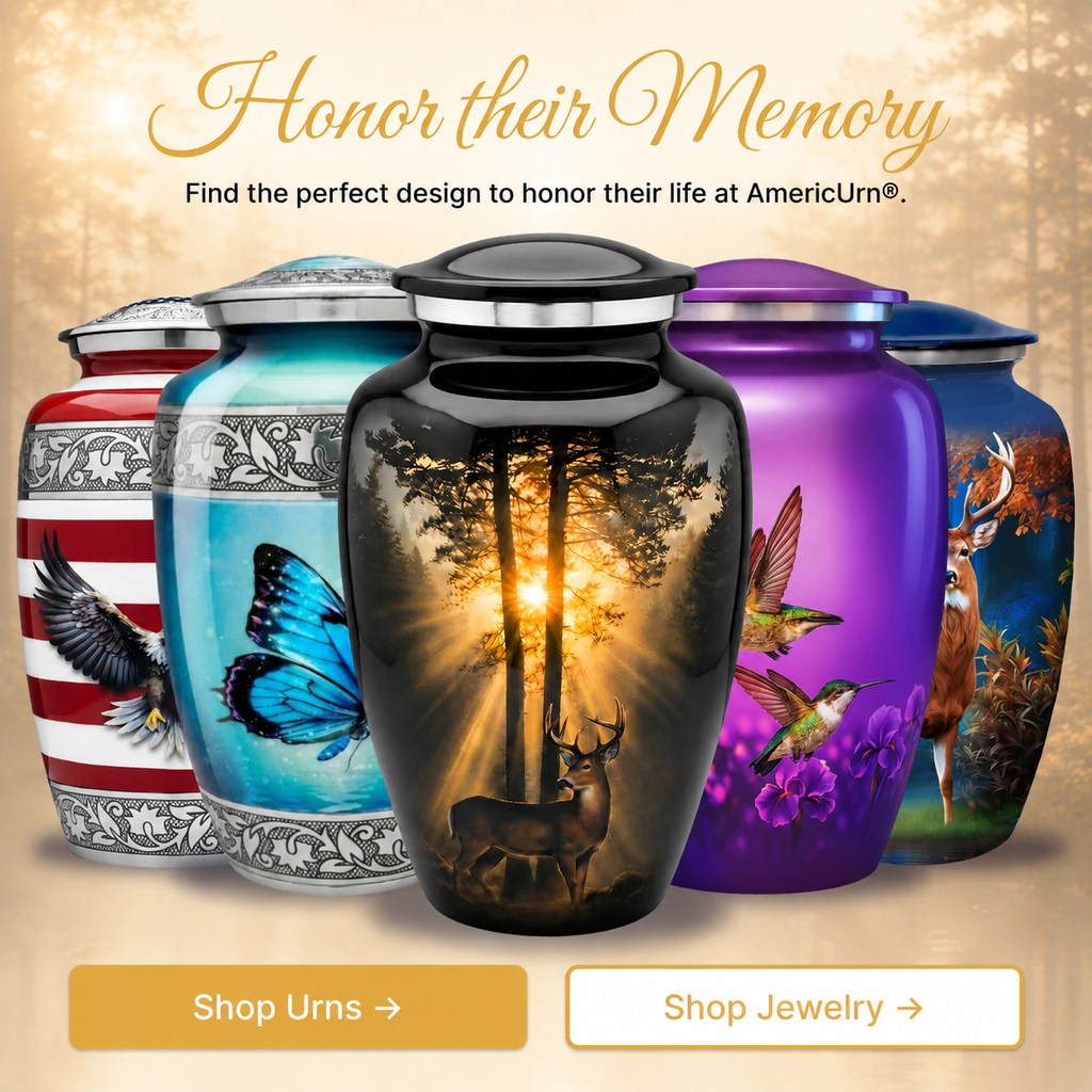 Deer Cremation Urn