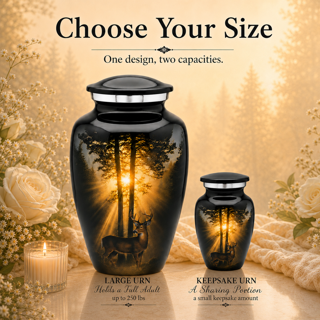 Deer Cremation Urn