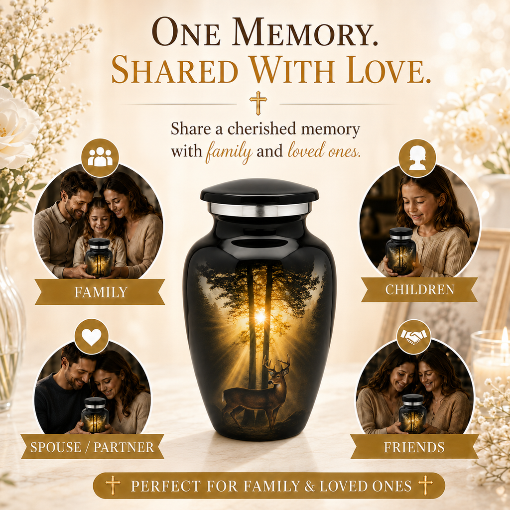 Deer Cremation Urn