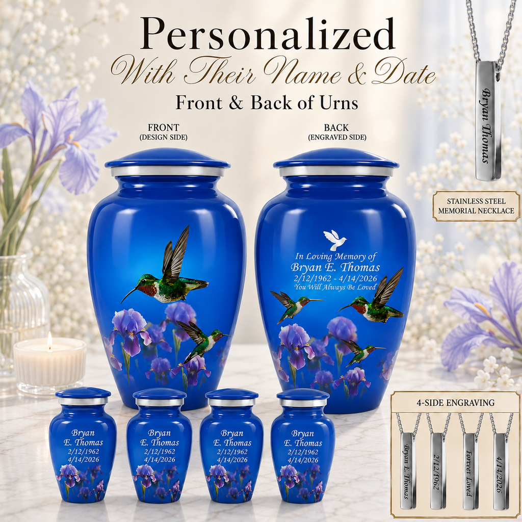 Hummingbird Cremation Urn