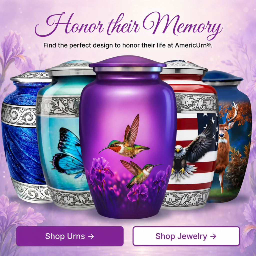 Hummingbird Cremation Urn