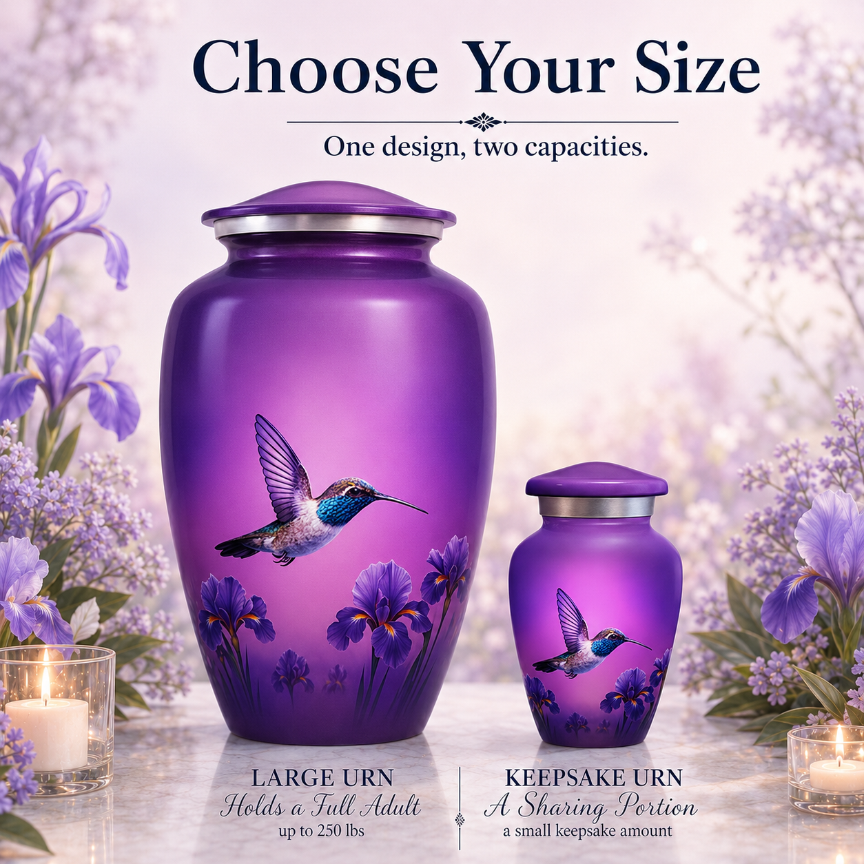 Hummingbird Cremation Urn