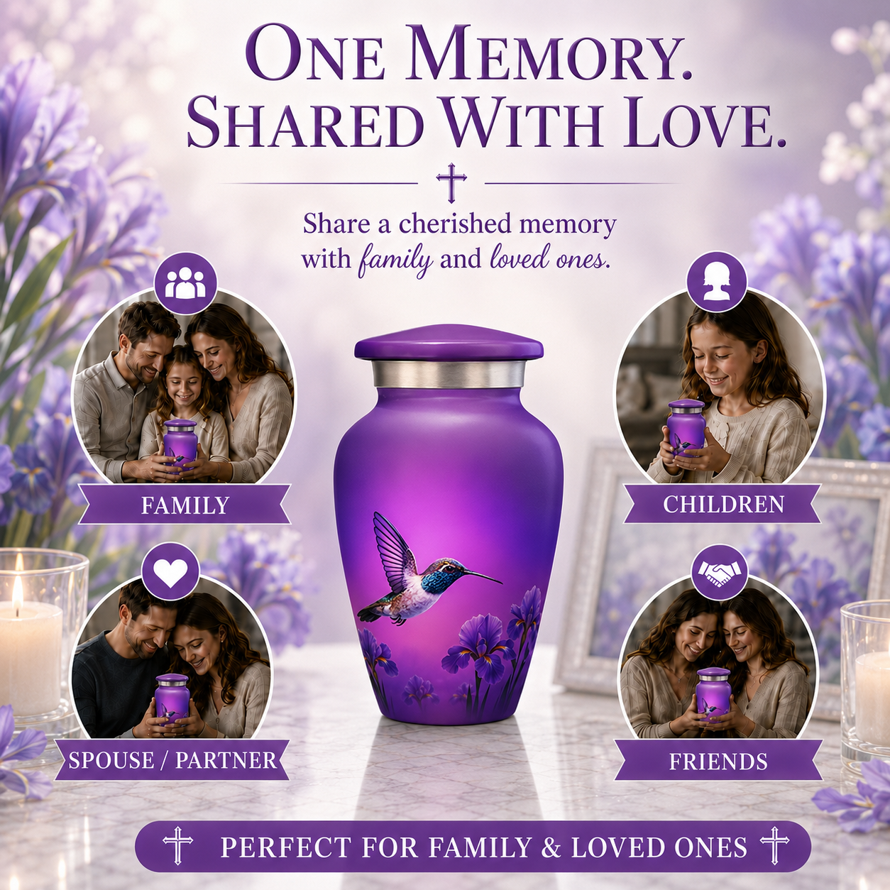 Hummingbird Cremation Urn