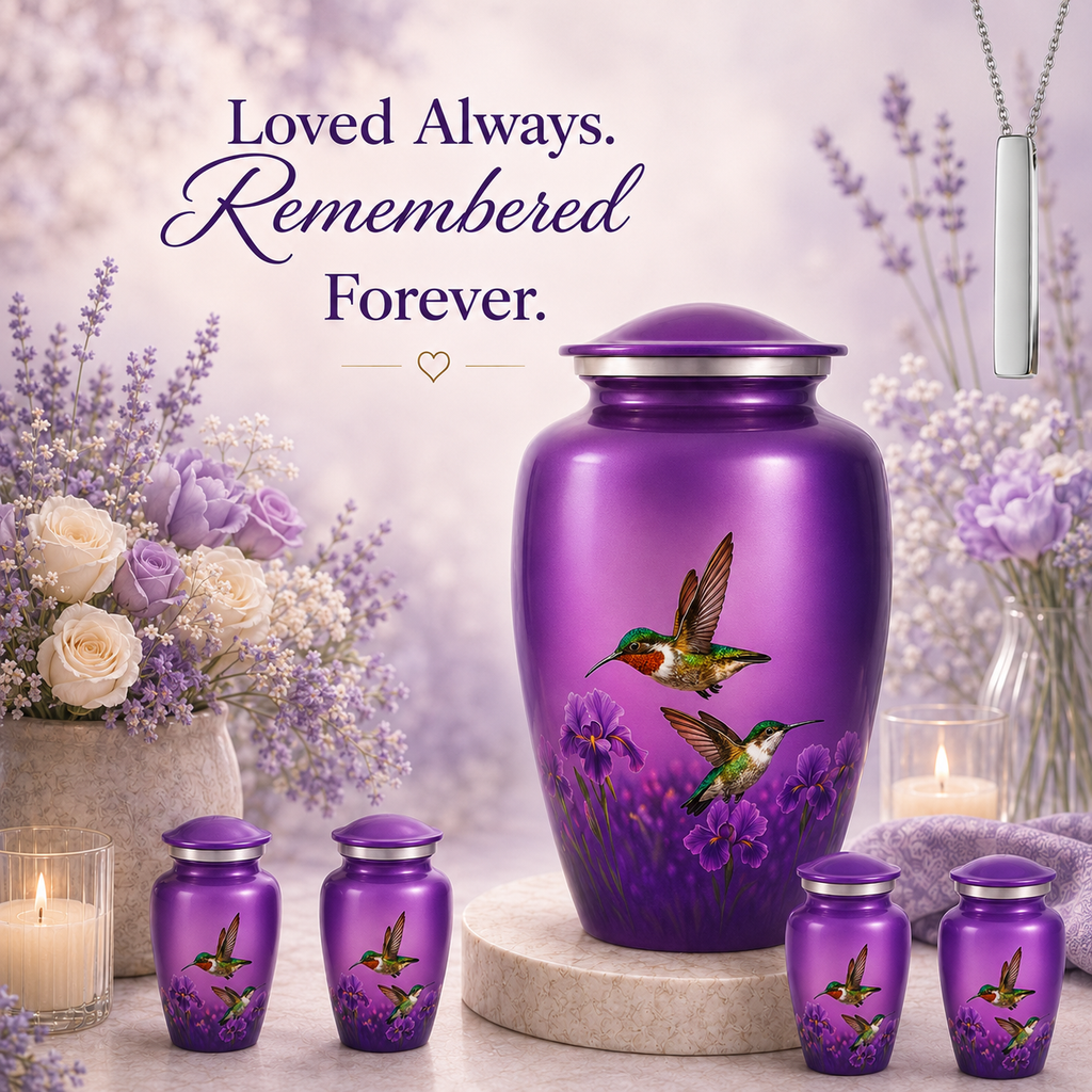 Hummingbird Cremation Urn