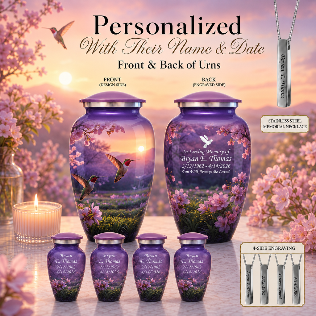 Hummingbird Cremation Urn